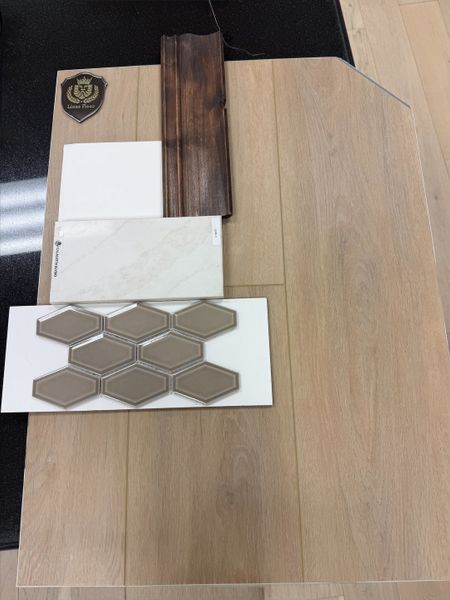 Sample of building materials used in homes in Stoneview, Glen Rose (Image 6).