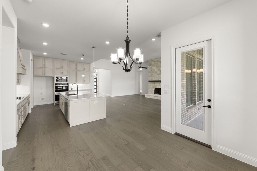 Furnished interior view inside a new home in The Meadows, Gunter (Image 14). Furnished interior view inside a new home in The Meadows, Gunter (Image 14).