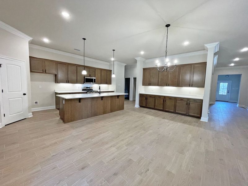 Furnished interior view inside a new home in Iron Rock, Cantonment (Image 3).