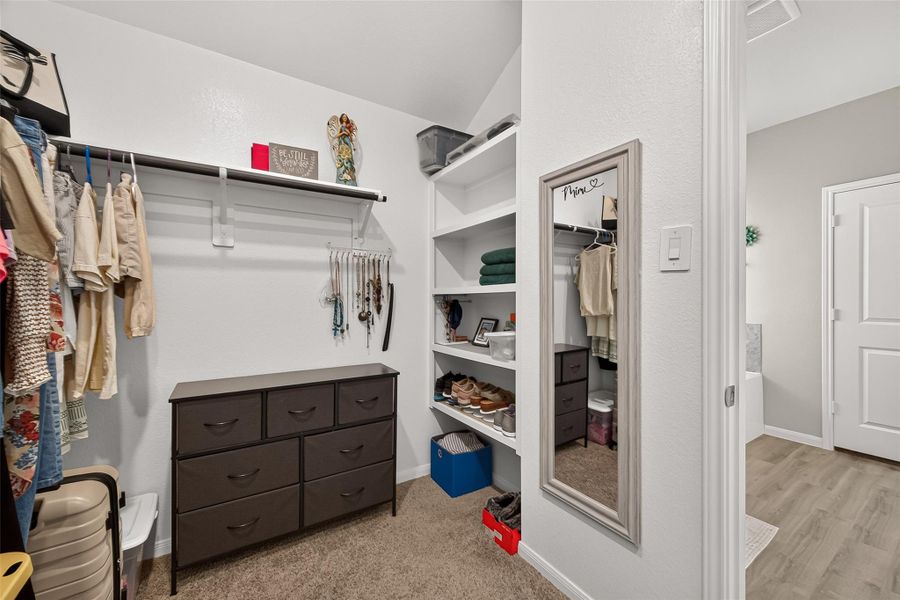 Furnished interior view inside a new home in Sweetgrass Village, Crosby (Image 24).