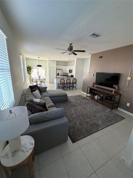 Furnished interior view inside a new home in , San Antonio (Image 9). Furnished interior view inside a new home in , San Antonio (Image 9).