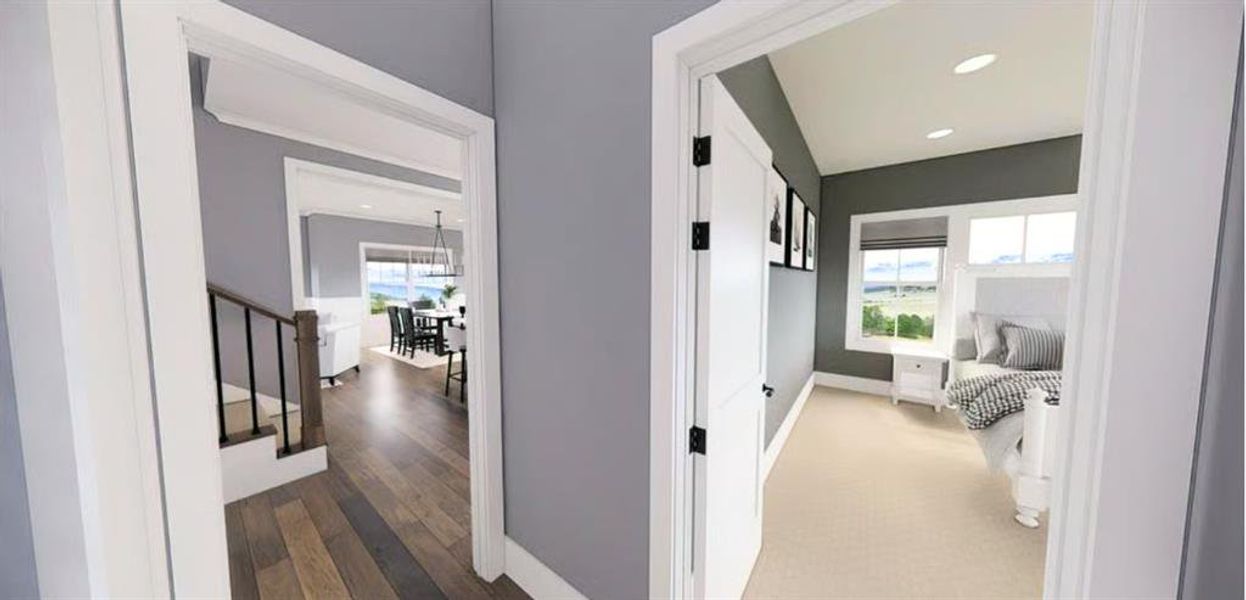 Furnished interior view inside a new home in , Douglasville (Image 7).