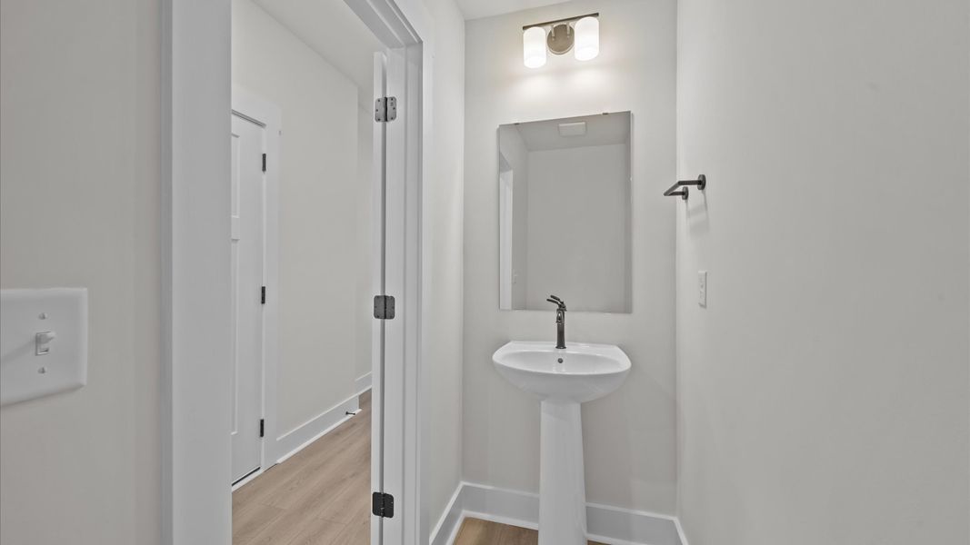 Furnished interior view inside a new home in Ransdell Pointe, Spartanburg (Image 11).