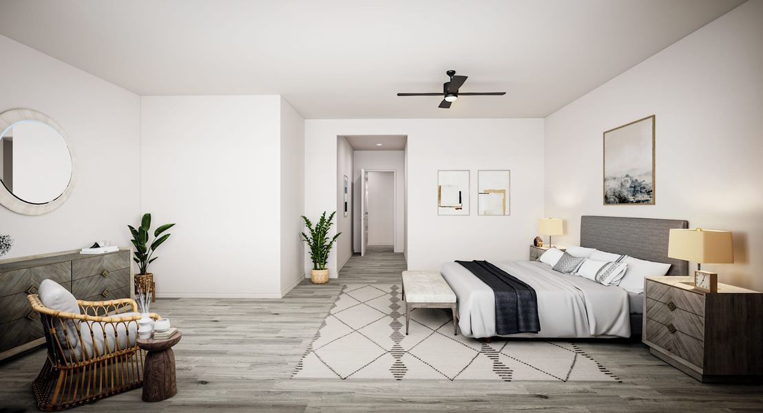 Representative furnished interior of a home built from the Palo Verde Plan 7051 by Tri Pointe Homes in Whispering Hills, Laveen (Image 7). Representative furnished interior of a home built from the Palo Verde Plan 7051 by Tri Pointe Homes in Whispering Hills, Laveen (Image 7).