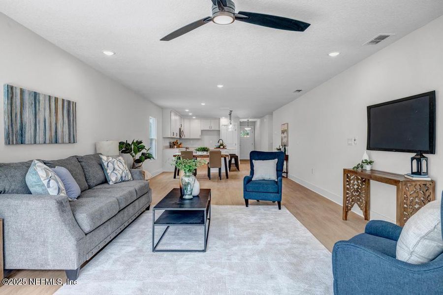 Furnished interior view inside a new home in , Jacksonville (Image 18).