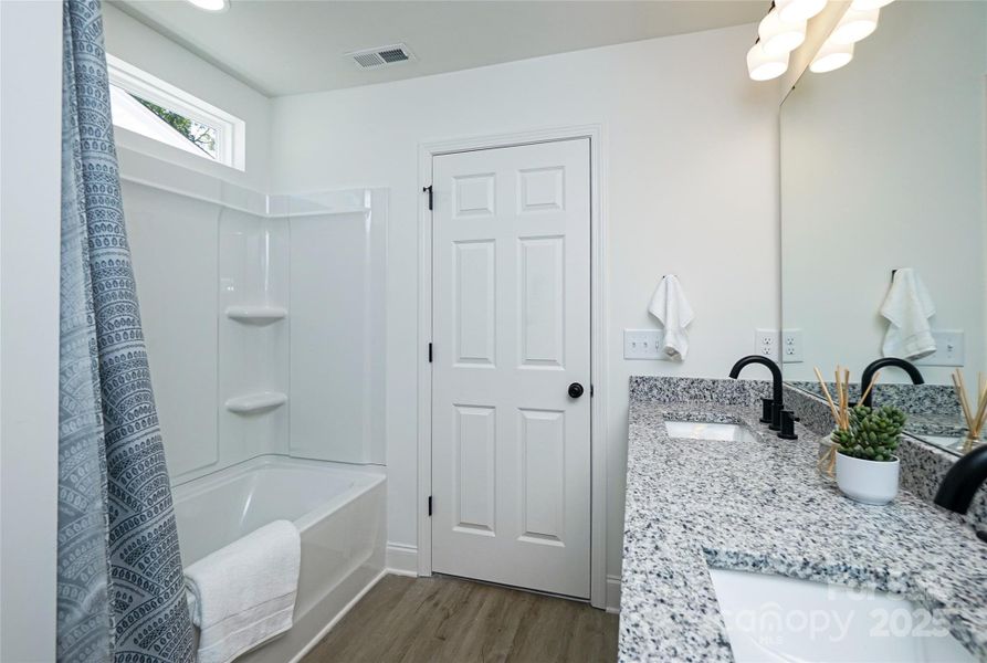 Furnished interior view inside a new home in , Charlotte (Image 28).