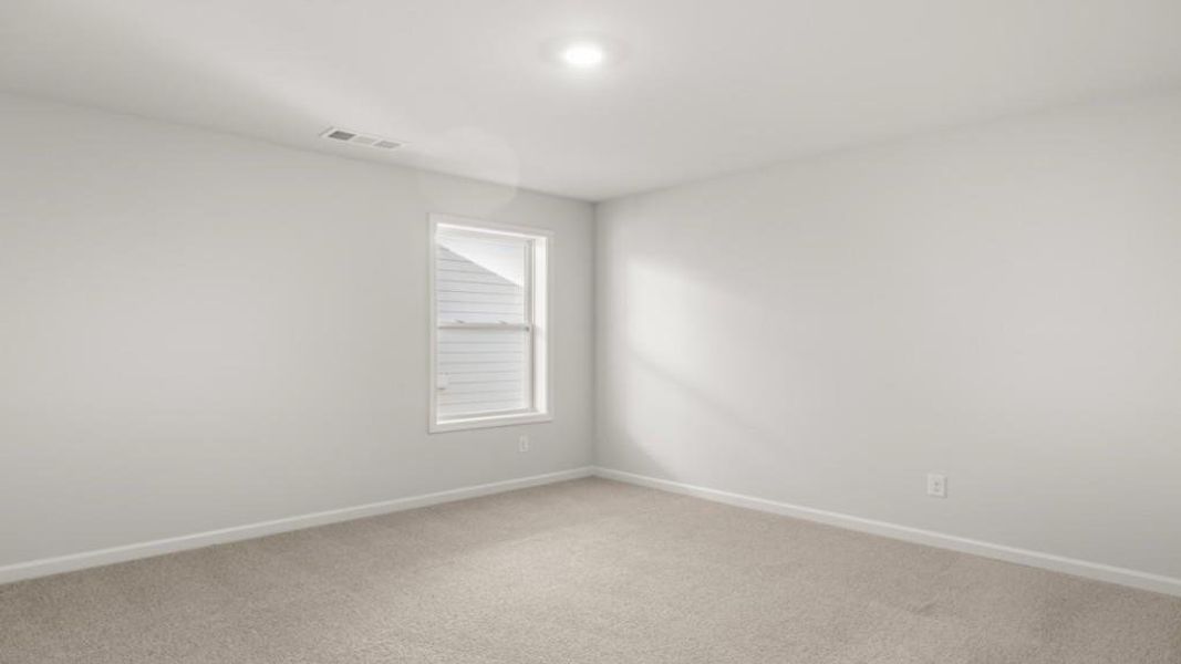 Spacious, unfurnished interior of a new home in Hamptons at Riverwood East, Dallas (Image 47).