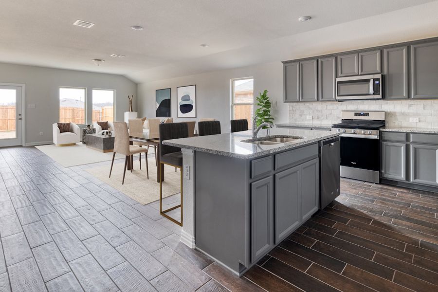 Representative furnished interior of a home built from the Brooks by Beazer Homes in Whitewing Trails: Meadows 50', Princeton (Image 11). Representative furnished interior of a home built from the Brooks by Beazer Homes in Whitewing Trails: Meadows 50', Princeton (Image 11).