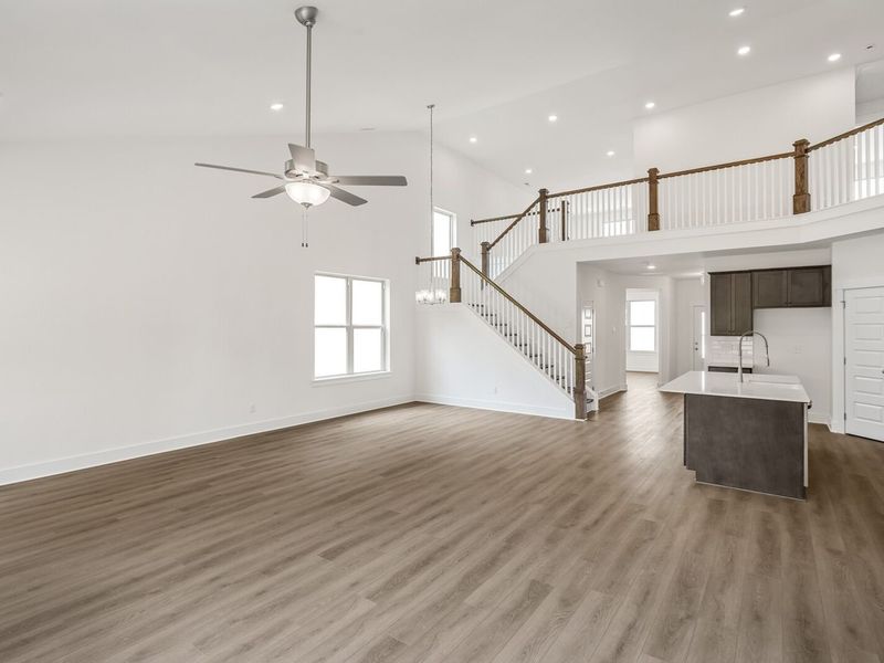 Spacious, unfurnished interior of a new home in Woods Crossing, Gallatin (Image 57).