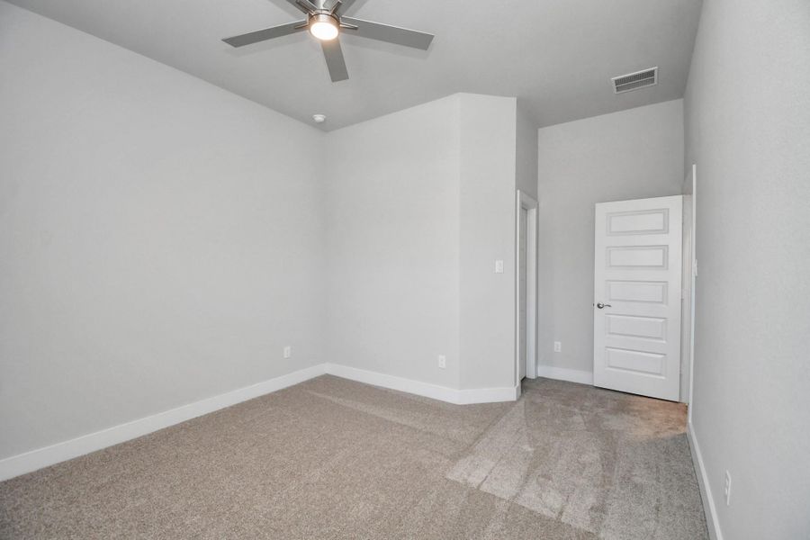 Generously sized secondary bedrooms featuring spacious closets, soft and inviting carpeting underfoot, large windows allowing plenty of natural light, and the added touch of privacy blinds for your personal retreat. Sample photo of completed home with similar floor plan. Actual colors and selections may vary. Generously sized secondary bedrooms featuring spacious closets, soft and inviting carpeting underfoot, large windows allowing plenty of natural light, and the added touch of privacy blinds for your personal retreat. Sample photo of completed home with similar floor plan. Actual colors and selections may vary.