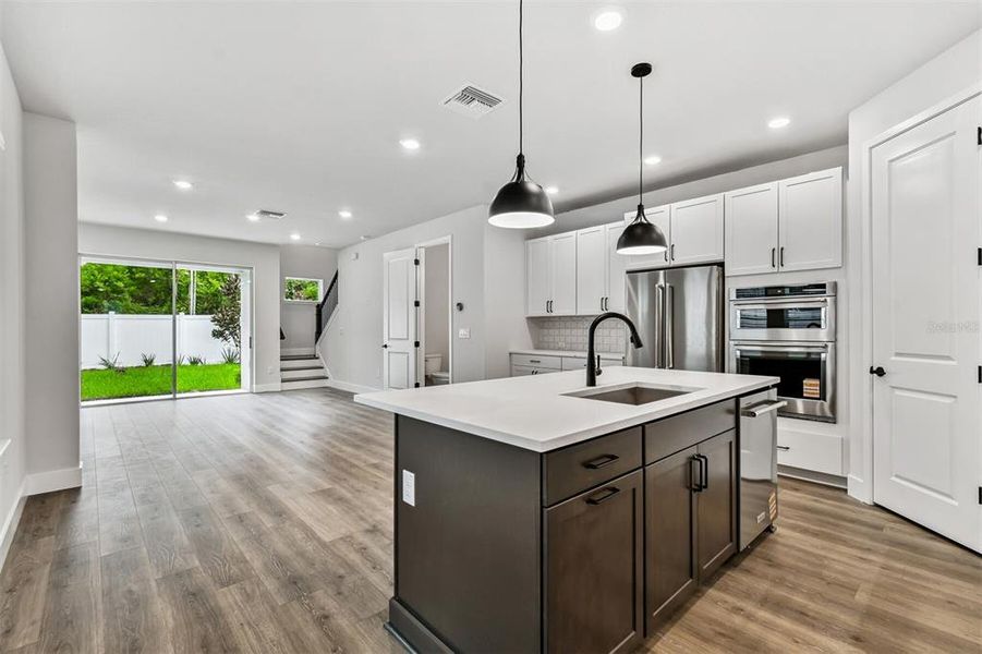 Furnished interior view inside a new home in , Tampa (Image 12). Furnished interior view inside a new home in , Tampa (Image 12).