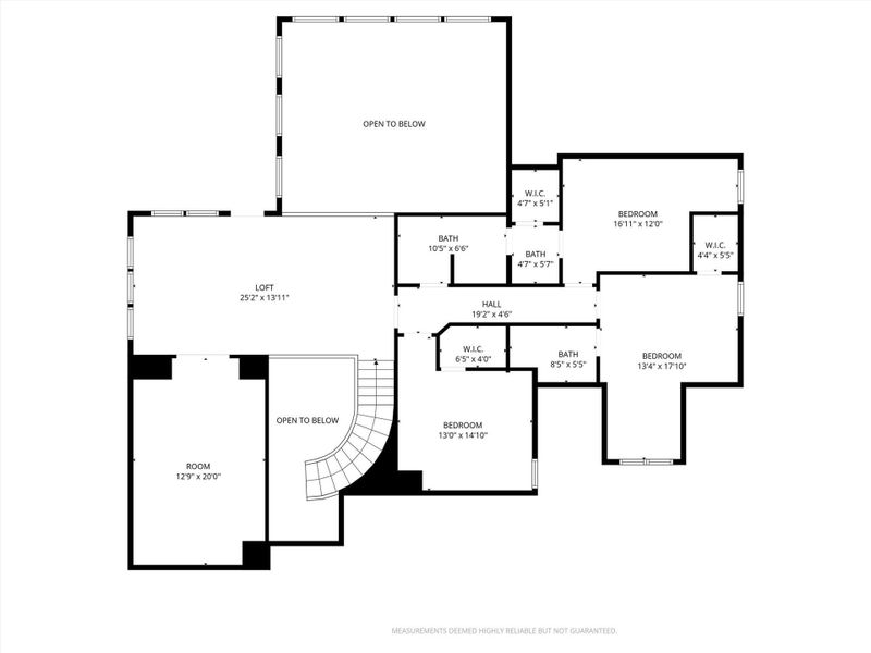 2D floor plan layout of this home in , Georgetown, TX (Image 6).