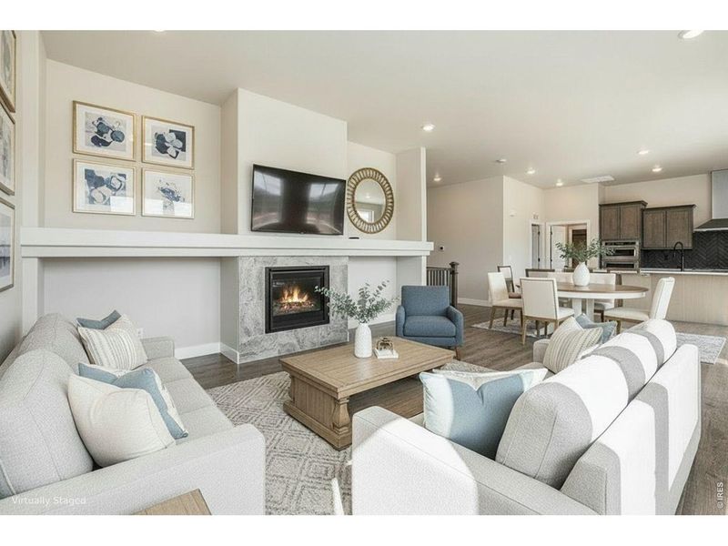 Furnished interior view inside a new home in , Arvada (Image 4).