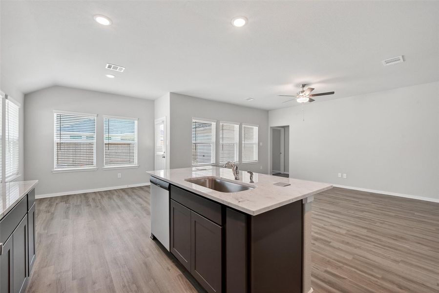 Furnished interior view inside a new home in Rollingbrook Estates, Baytown (Image 15).