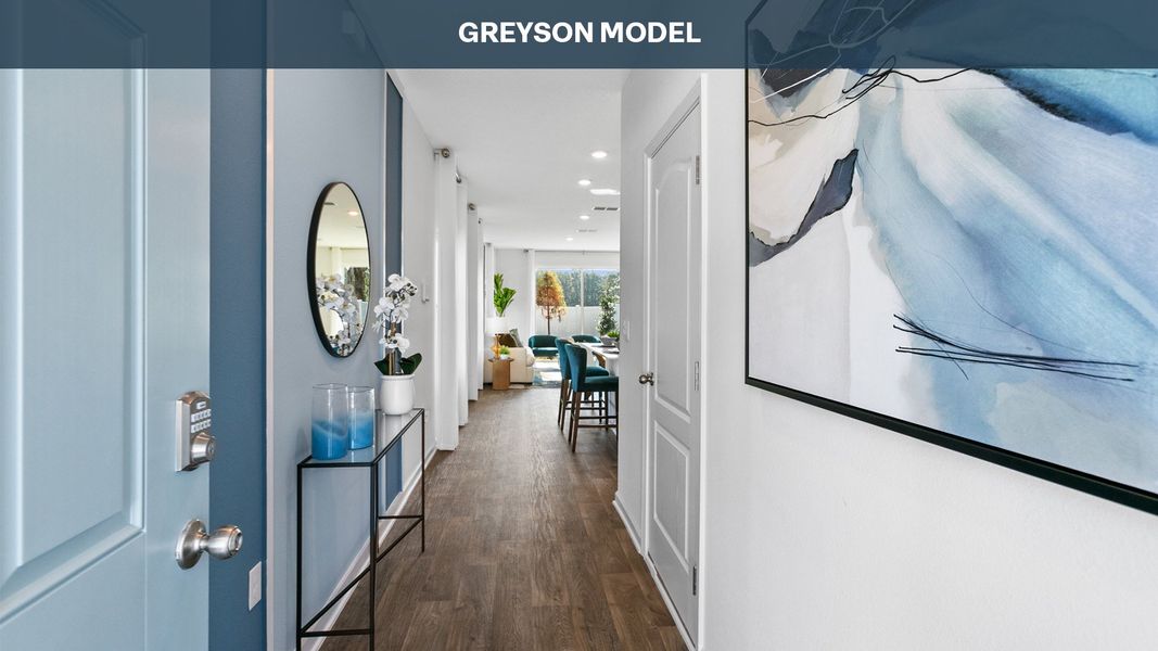 Representative furnished interior of a home built from the Greyson by D.R. Horton in Irongate Villas, Jacksonville (Image 4). Representative furnished interior of a home built from the Greyson by D.R. Horton in Irongate Villas, Jacksonville (Image 4).