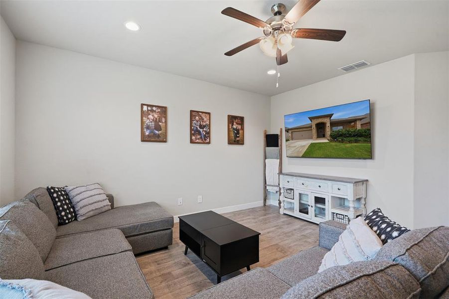 Furnished interior view inside a new home in , Haslet (Image 18).
