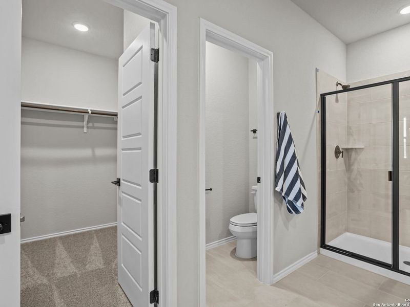 Furnished interior view inside a new home in Horizon Pointe, Converse (Image 32).