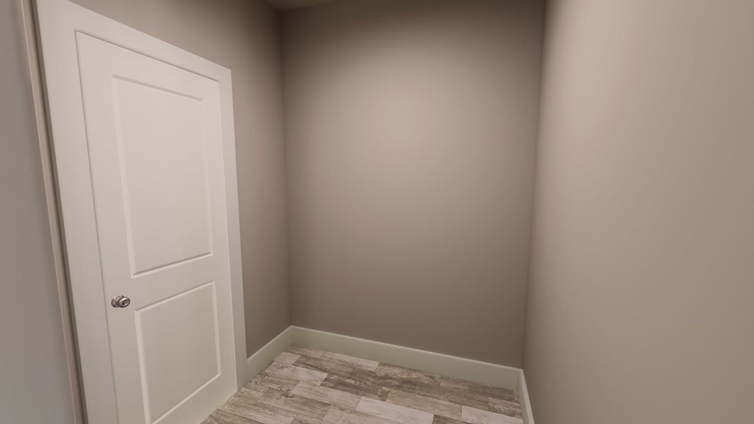 Representative unfurnished interior of a home built from the Dylan by Tri Pointe Homes in Painted Tree, McKinney (Image 20).