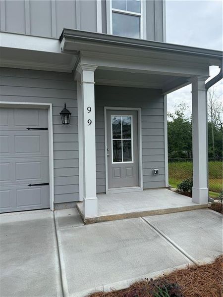 Exterior details and patio area of a home in , Dawsonville (Image 3).