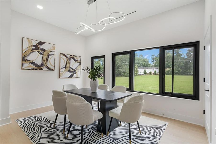 Furnished interior view inside a new home in , Decatur (Image 14).