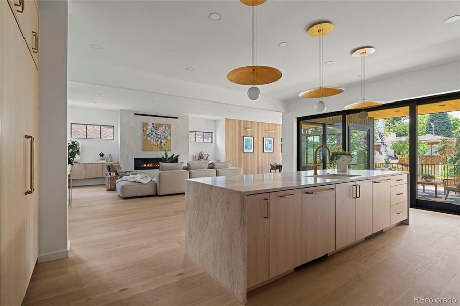 Furnished interior view inside a new home in , Denver (Image 42).
