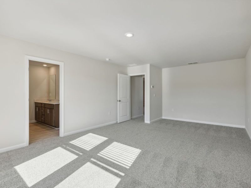 The Chatham floorplan with the Calm interior Package.