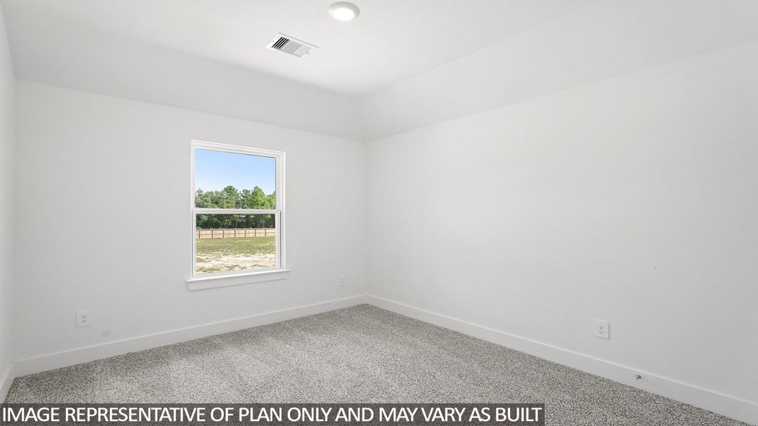 Spacious, unfurnished interior of a new home in Hills of Westlake, Conroe (Image 23).