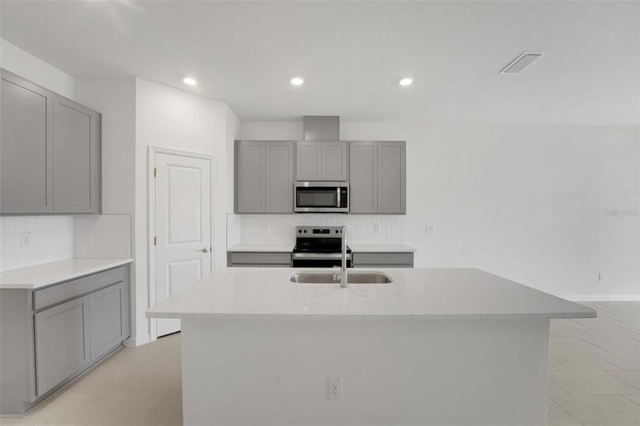 Furnished interior view inside a new home in Shores at Mirada, San Antonio (Image 10).