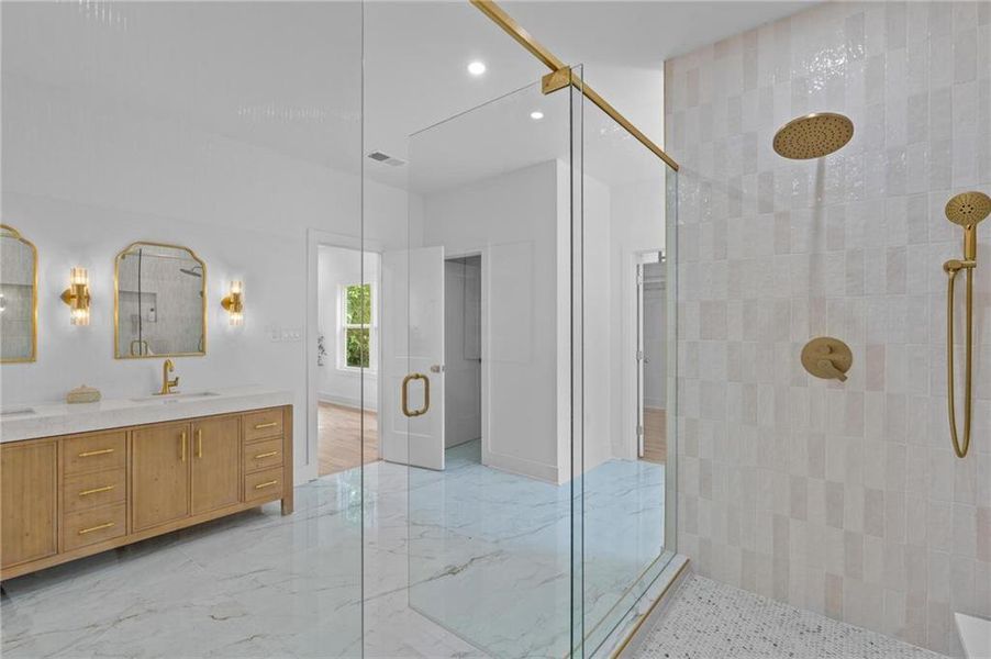 Furnished interior view inside a new home in , Atlanta (Image 13). Furnished interior view inside a new home in , Atlanta (Image 13).