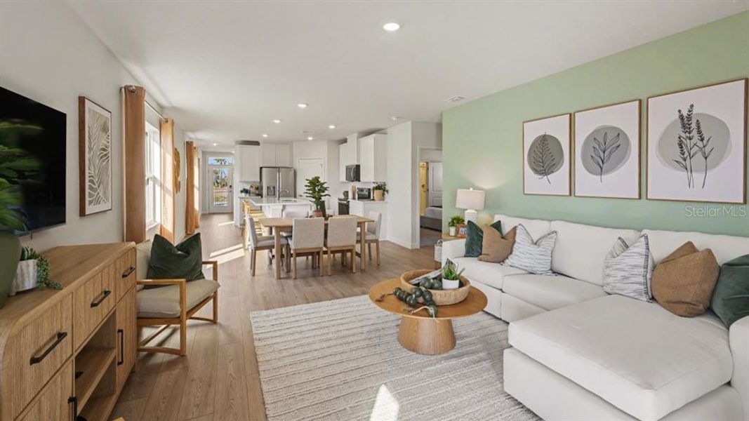 Furnished interior view inside a new home in Driftwood Bay, Port Charlotte (Image 9).