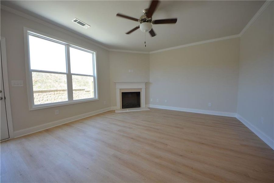 Spacious, unfurnished interior of a new home in Somerset at Riverbrook, Gainesville (Image 31). Spacious, unfurnished interior of a new home in Somerset at Riverbrook, Gainesville (Image 31).