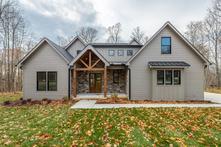 Representative exterior photo of a completed home built from the Winterbrook A by Riverstone Construction, LLC in Jasper Highlands, Guild, TN (Image 23).