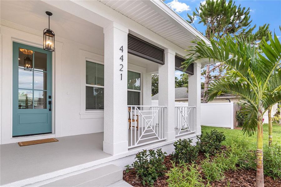 Exterior details and patio area of a home in , Tampa (Image 39). Exterior details and patio area of a home in , Tampa (Image 39).