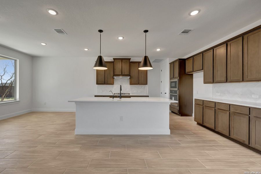 Furnished interior view inside a new home in Everly Estates, San Antonio (Image 14).