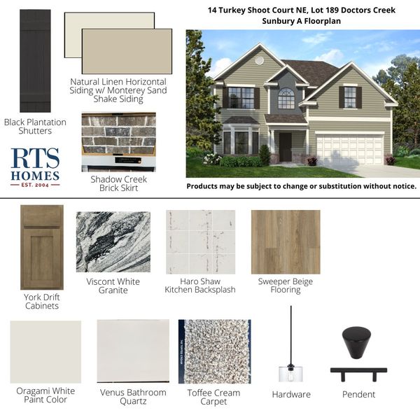 2D floor plan layout of this home in Doctor's Creek, Ludowici, GA (Image 4).