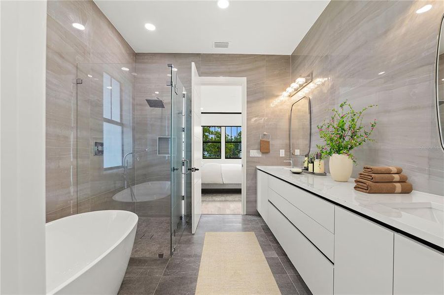 Furnished interior view inside a new home in , Oldsmar (Image 26). Furnished interior view inside a new home in , Oldsmar (Image 26).