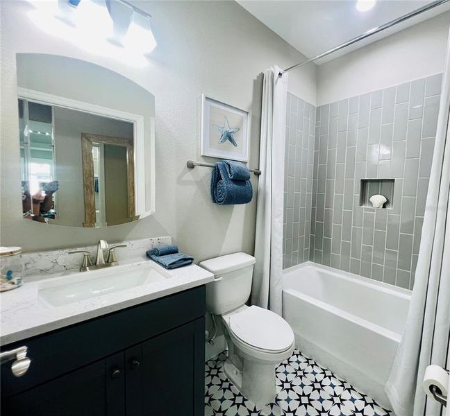 Furnished interior view inside a new home in , Daytona Beach (Image 27).