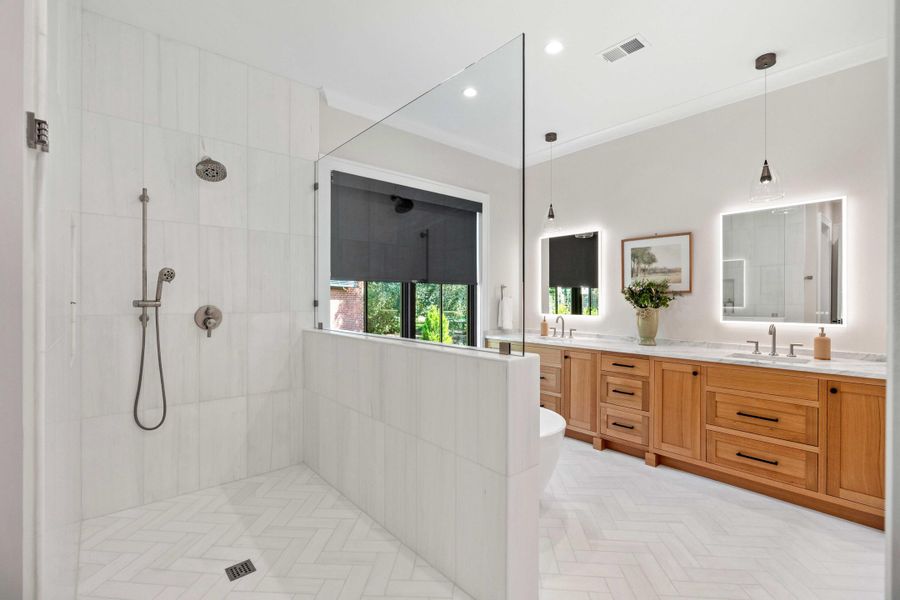 Furnished interior view inside a new home in , Mount Pleasant (Image 12).