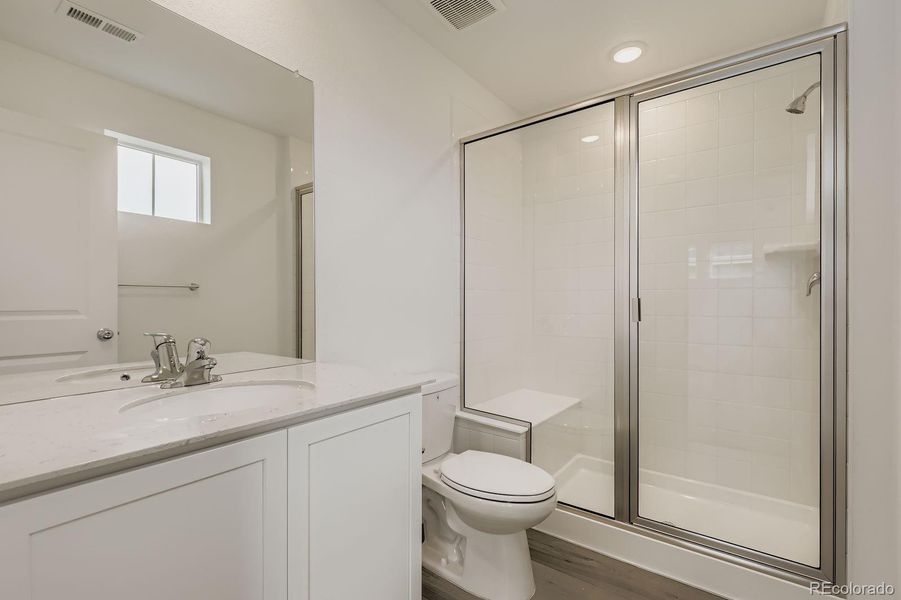 Furnished interior view inside a new home in Eastcreek Farm: Paired Homes, Thornton (Image 5).