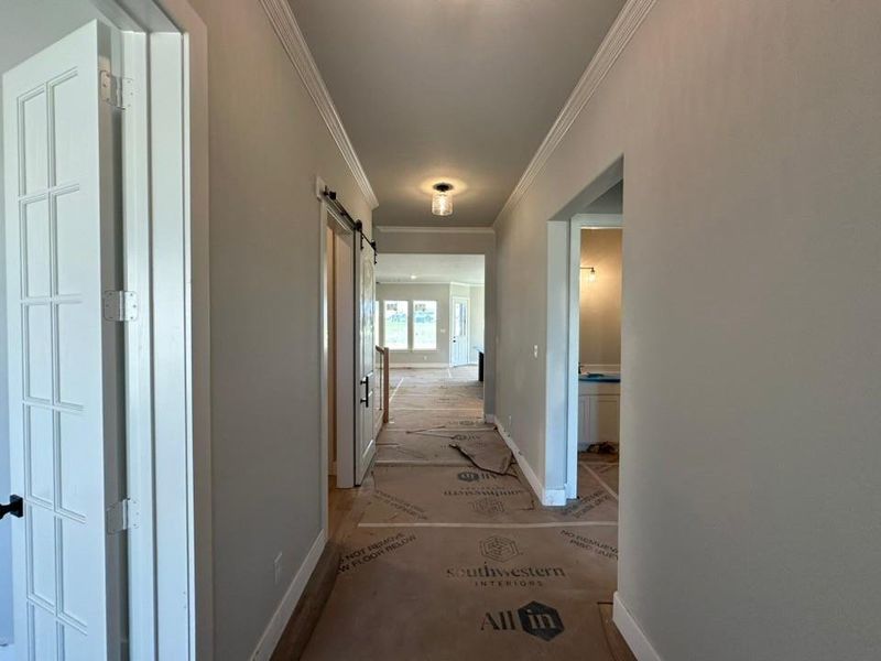 In-progress construction of a new home in Fannin Ranch, Leonard, TX (Image 9).
