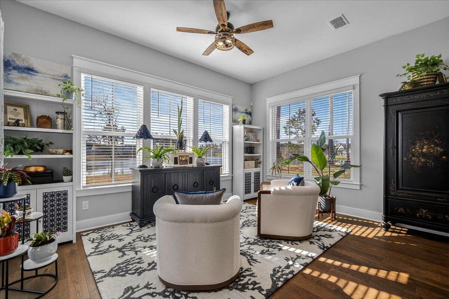 Furnished interior view inside a new home in , Summerville (Image 35).
