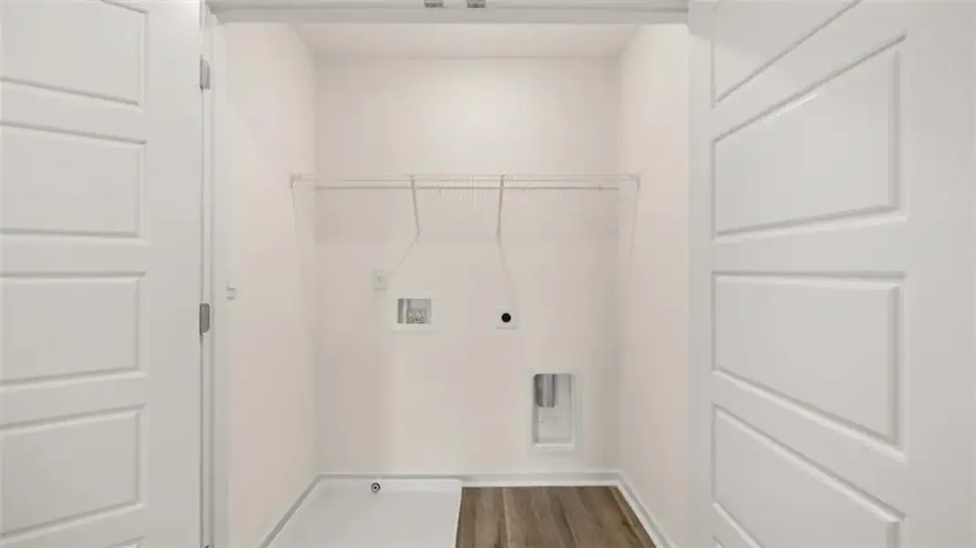 Spacious, unfurnished interior of a new home in The Gables at Agricultural Village, Perry (Image 20).