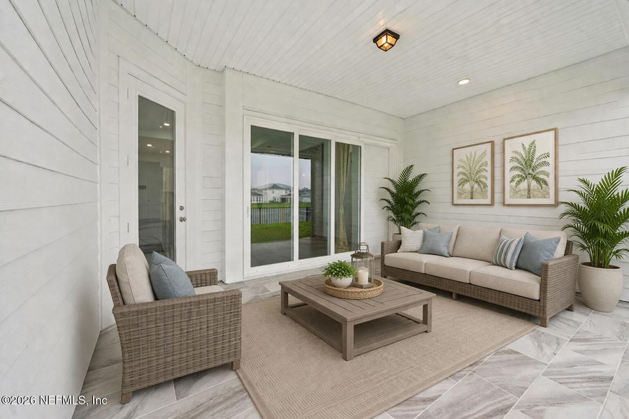 Exterior details and patio area of a home in , St. Augustine (Image 3).