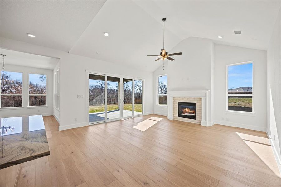 Spacious, unfurnished interior of a new home in Chatham Reserve, Providence Village (Image 19).