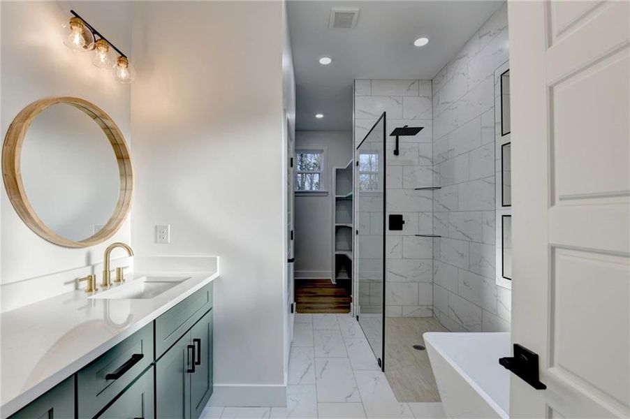 Furnished interior view inside a new home in , Lawrenceville (Image 40).