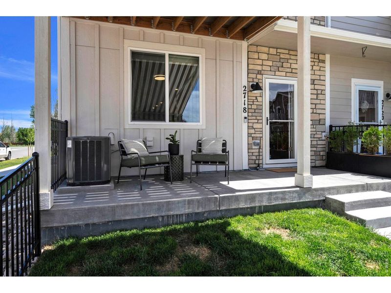 Exterior details and patio area of a home in , Longmont (Image 22).