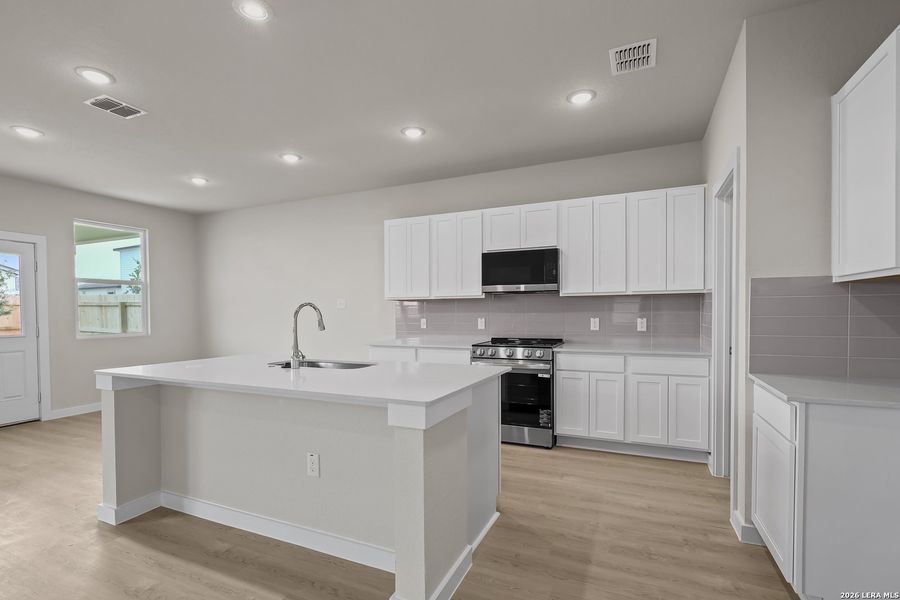 Furnished interior view inside a new home in Applewhite Meadows, San Antonio (Image 11).