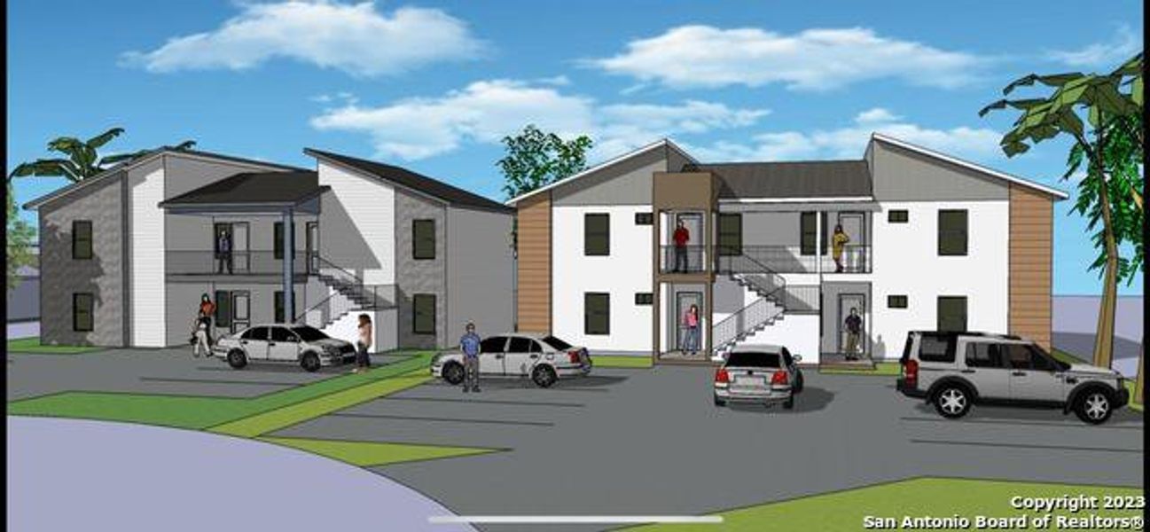 Front exterior of a new home in , Weslaco, TX, highlighting curb appeal (Image 1).