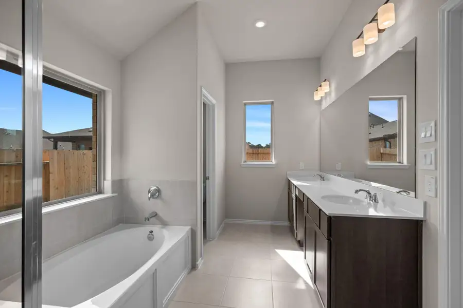 Furnished interior view inside a new home in Escondido, Magnolia (Image 8). Furnished interior view inside a new home in Escondido, Magnolia (Image 8).