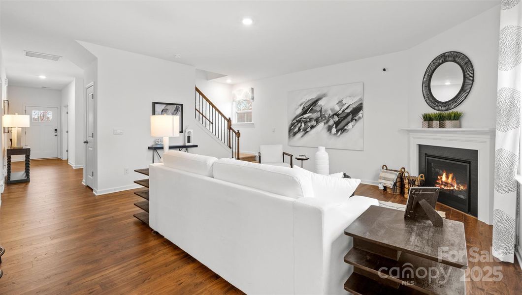 Furnished interior view inside a new home in Secrest Commons, Monroe (Image 9).